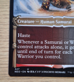 Asari Captain (Showcase) 327 Kamigawa: Neon Dynasty - UNCOMMON - MTG - NM - Image 5