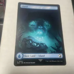 MTG - NONFOIL Island - Jurassic Park - Double Sided - Image 2