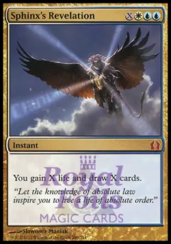 Sphinx's Revelation 1x FOIL RTR MTG Return to Ravnica Mythic MINT white blue - Image 1
