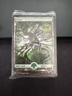 MTG 1x Sealed Full Art Basic Land Pack 80 Count - Battle for Zendikar - Magic - Image 1