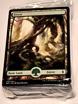 Battle for Zendikar - BFZ - Full Art Land Pack - MTG - 80ct NEW Factory Sealed - Image 1