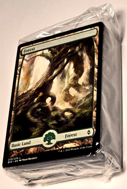Battle for Zendikar - BFZ - Full Art Land Pack - MTG - 80ct NEW Factory Sealed - Image 2