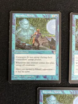 Magic The Gathering Intruder Alarm X 3 Play Set Stronghold Regular Lp-Mp - Image 2