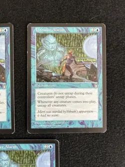 Magic The Gathering Intruder Alarm X 3 Play Set Stronghold Regular Lp-Mp - Image 3