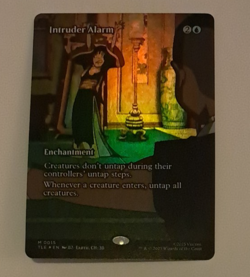 Intruder Alarm Poster FOIL NM Avatar the Last Airbender MTG MAGIC THE GATHERING - Image 1