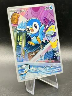 Piplup (First Partner) 042 Holo Pokemon Mega Evolution Promos 2026 NM/M - Image 1
