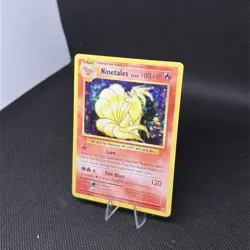 Pokemon TCG Ninetales Holo Rare 15/108 XY Evolutions 2016 LP - Image 3