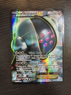 Pokemon TCG Registeel EX Hidden Legends 122/124 Full Art - LP - Image 3