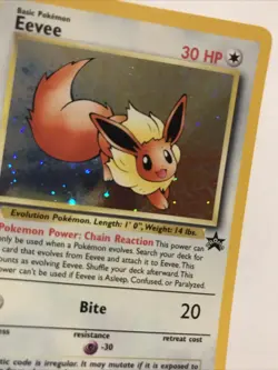 Pokemon Eevee Wizards Black Star Promo 11 Holo Card - Image 3