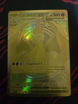 Pokemon Mega Charizard Y EX Gold Hyper Rare #294 Ascended Heroes - Image 2