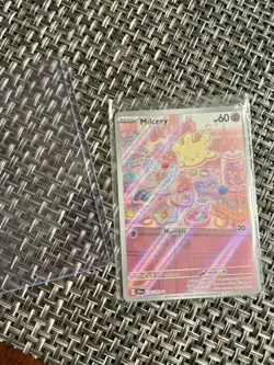 Milcery 152/142 Pokemon TCG Stellar Crown Illustration - Image 1