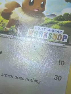 Pokemon Eevee Regular Card 63/98 Build-A-Bear Workshop Promo Exclusive - Image 2