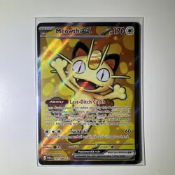 Pokemon Mega Perfect Order Meowth ex 107/088 Full Art - Image 1