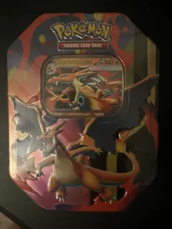 Pokemon TCG Mega Charizard EX Tin - Y EX Promo NEW FACTORY SEALED - Image 1