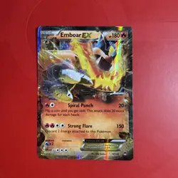 Pokemon TCG Emboar EX 14/122 Breakpoint Holo NEAR MINT/ Mint - Image 1