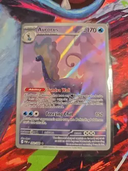 Aurorus 092/088 Illustration Rare Perfect Order Pokemon Pack Fresh Near Mint NM - Image 1