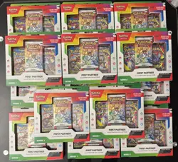 Lot of 14 Pokemon TCG First Partner Illustration Collection Series 1 Box SEALED - Image 1