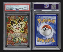 Pokemon Meowth ex #121 SIR Perfect Order PSA 10 GEM MINT -1st in Population - Image 3