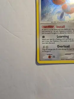 Pokemon PORYGON-Z DP35 (Holo Rare) Diamond and Pearl Promos - MP/Mod Play - Image 2