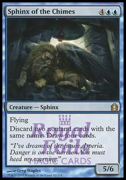 Sphinx of the Chimes 2x FOIL RTR MTG Return to Ravnica Rare MINT blue - Image 1