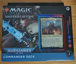 MTG Warhammer - The Ruinous Powers Commander Deck, 40K Brand New Sealed - Image 1