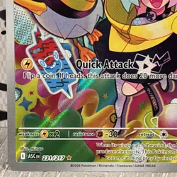 Pokemon TCG - Iono's Wattrel 231/217 Ascended Heroes Illustration Rare | NM - Image 2