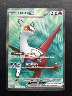 Latias ex 220/191 Surging Sparks Ultra Rare Full Art Holo Pokemon - Image 1