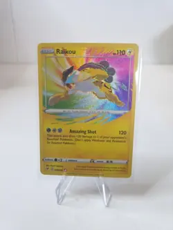 2020 Pokemon Vivid Voltage raikou Holo Special Rare Nm Pack Fresh - Image 1