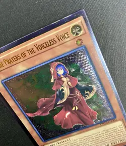 Yu-Gi-Oh! Lo, The Prayers Of The Voiceless Voice - OP26-EN002 - Ultimate Rare LP - Image 3
