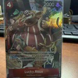 Lucky Roux PRB02-003 R Alternate Art Foil Premium Booster Vol. 2 One Piece Namco - Image 1