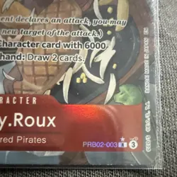 Lucky Roux PRB02-003 R Alternate Art Foil Premium Booster Vol. 2 One Piece Namco - Image 3