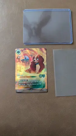 Disney Lorcana Chapter 8 Reign of Jafar Lady Decisive Dog Enchanted 205/204 - Image 3