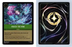 Freeze The Vine #96/204 Disney Lorcana Winterspell 2026 Rare Foil TCG Card - Image 1
