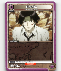 Union Arena Chrollo (035) - Hunter x Hunter - Image 1