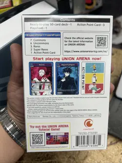 Union Arena - Jujutsu Kaisen - Starter Deck Union Arena Sealed Free Shipping! - Image 2