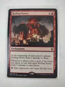 Roiling Vortex - Zendikar Rising ZNR Magic the Gathering MTG - NM+ - Image 1