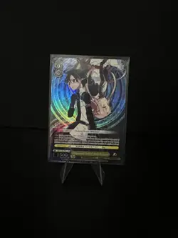 Promo Weiss Schwarz Anime Sword Art Online 10th SAO/S100-P01S PR FOIL Kirito EN - Image 1