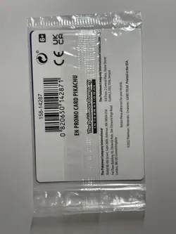 Pikachu 028/078 Holo Rare Pokemon GO SEALED GameStop Promo Card - Image 2