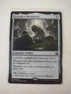 Forsaken Monument - Zendikar Rising ZNR Magic the Gathering MTG - NM+ - Image 1