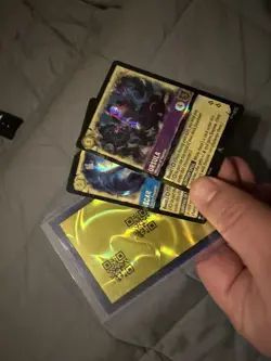 Lorcana QR Code Discard Error Foil Test Card - Whispers In The Well - Image 4