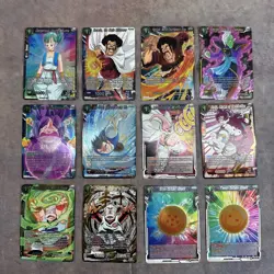 Dragon Ball Super Card Game Lot Of 12 1 Energy Promos All Foil Gold PR - Image 1