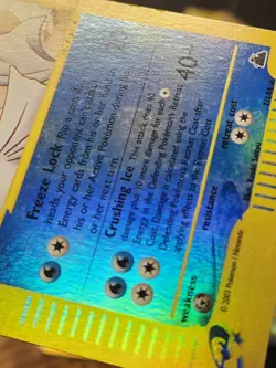 Pokemon Dewgong Skyridge Rare Reverse Holo 7/144 80 HP TCG Card Nintendo Card - Image 3