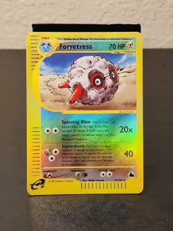 2003 Pokemon Skyridge Forretress Reverse Holo Card Collect Trade tcg Game - Image 1