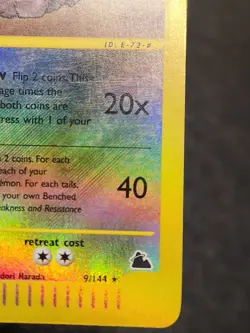 2003 Pokemon Skyridge Forretress Reverse Holo Card Collect Trade tcg Game - Image 4