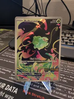 Bulbasaur - (Mega Evolution Stamped) 133/132 Miscellaneous Cards & Products Holo - Image 1