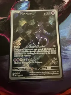 Pokemon TCG Mewtwo 052 Scarlet & Violet Promo Holo Card - Image 1