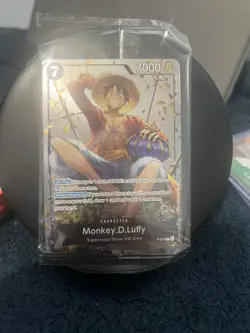 Monkey.D.Luffy (Tin Pack Set Vol. 2)One Piece Promotion Cards P-075 NM - Sealed - Image 1