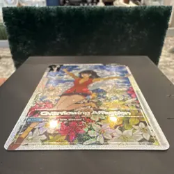 Bandai Gundam TCG Overflowing Affection SP Foil Command Card U+ Alternate Art - Image 3