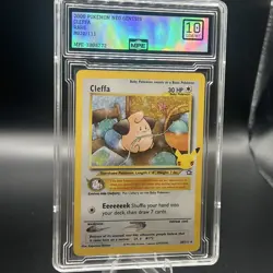 Pokemon TCG Cleffa Celebrations 25th Anniversary Card 20/111 Gem Mint 10!! - Image 1