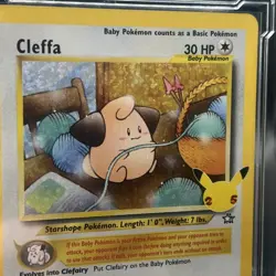 Pokemon TCG Cleffa Celebrations 25th Anniversary Card 20/111 Gem Mint 10!! - Image 2